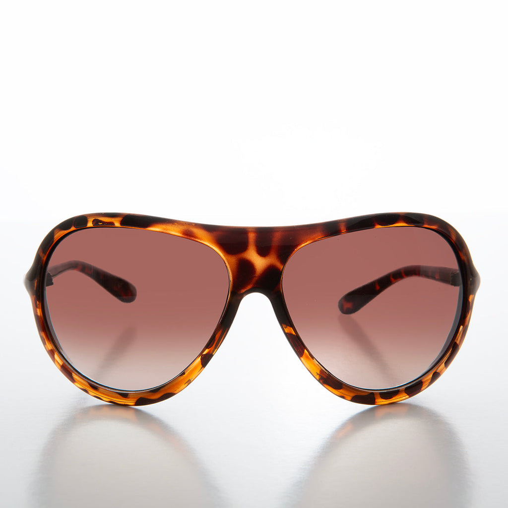 Large Teardrop 80s Fashion Sunglass - Dixon