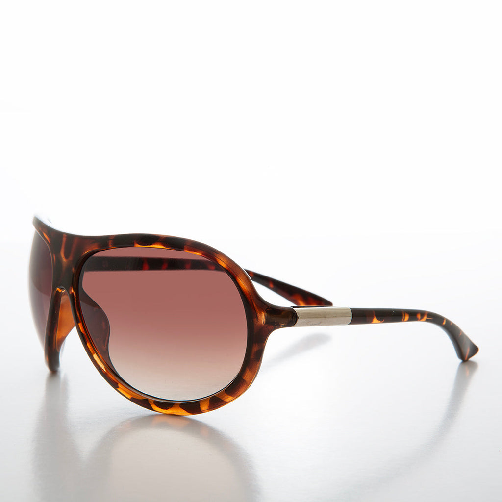 Large Teardrop 80s Fashion Sunglass - Dixon