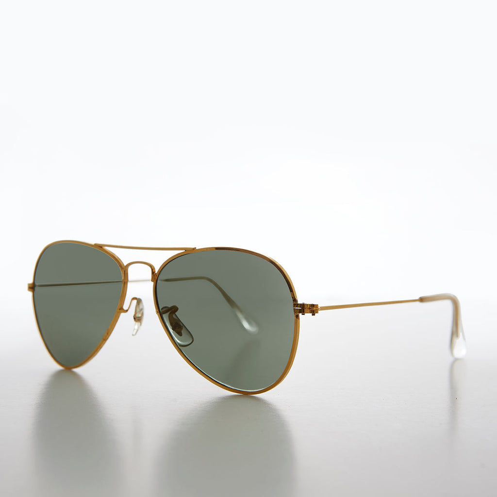 Small Classic Aviator with Glass Lens - Hawker